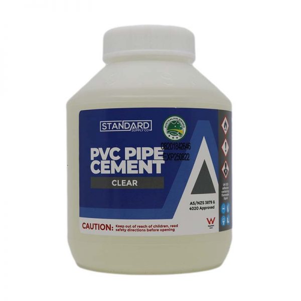 PVC Pipe Cement - Clear